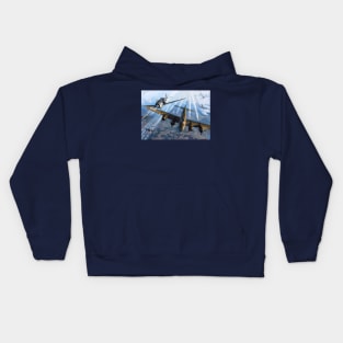 Fw190 vs USAF Kids Hoodie